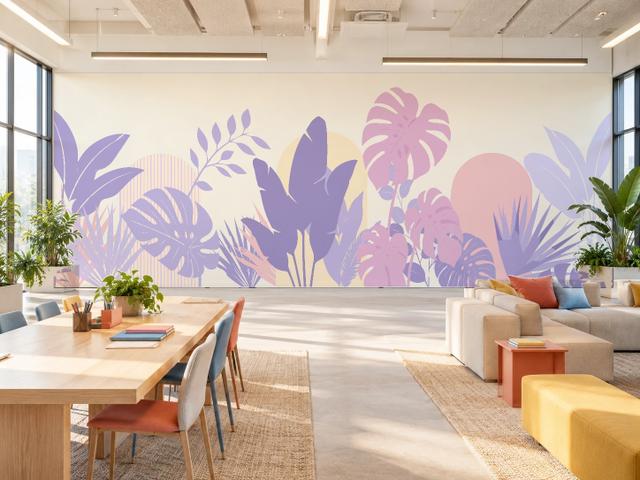 Tropical Arches | Lavender Haze