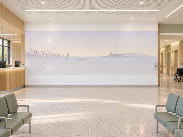 Paysage calme - Baie au crépuscule