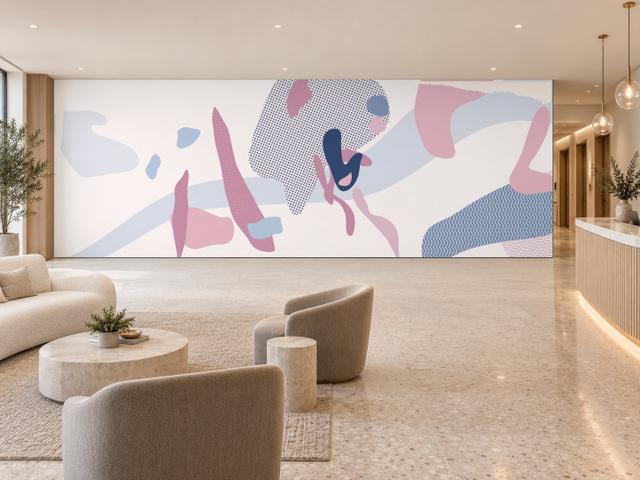 Organic Joy Fusion | Powder Pink & Midnight Blue