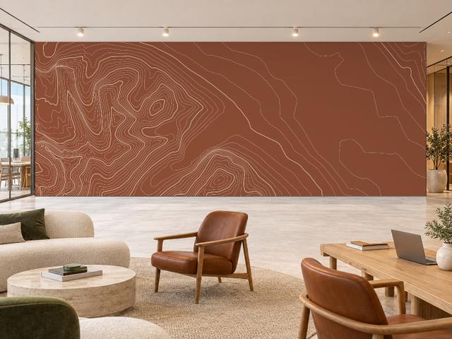 Topo Lake Louise Burnt Earth