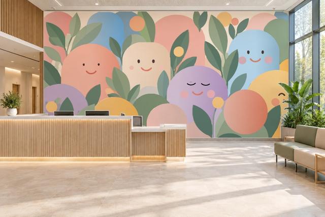 Smiling Garden | Pastel